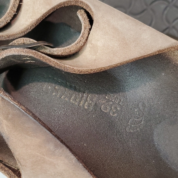 Birkenstock Women Florida Outdoor 3 Straps Sandals flip flop flats shoes sz 8 - Picture 10 of 12